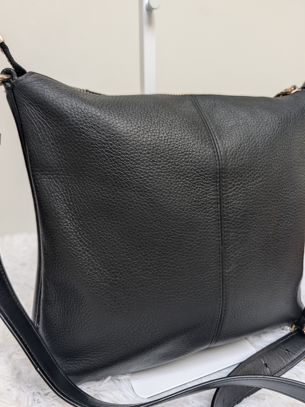 Coach Mae F34823 Black Pebbled Leather Crossbody - Picture 5 of 15